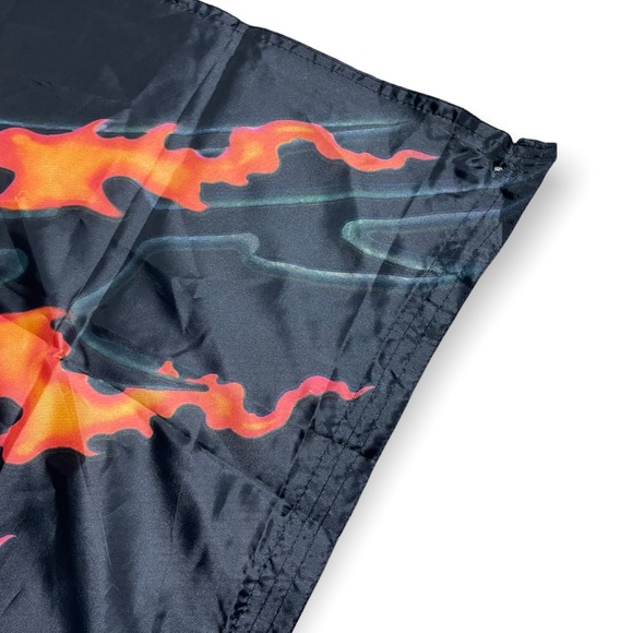 2008 Good Sports Inc Skull Flame Guns Fire Cards Spades Large Flag - Picture 5 of 7